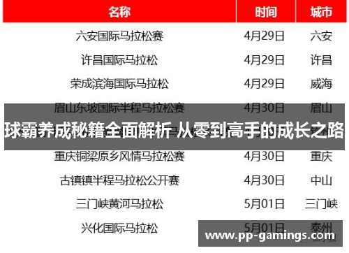 球霸养成秘籍全面解析 从零到高手的成长之路